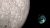 Earth seen from the Lunar South Pole
