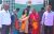 Trucker families being welcomed to Family Connect initiative in Ajmer organized to spread road safety awareness as part of the Castrol Sarathi Mitra flagship CSR programme