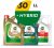 An image of Castrol bottles with a call-out to show the word 'hybrid' in the fuel type section.