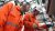 Operators use a specialised tool while working at a section of the Shanghai Ethylene Cracker Complex (SECCO) Chemical Plant in Shanghai, China. 